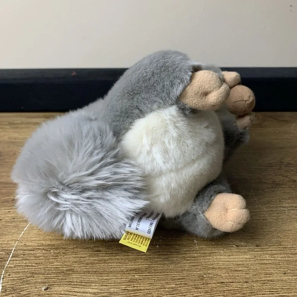 Miyoni By Aurora Grey Squirrel Plush Stuffed Animal With Acorn & Tag Soft